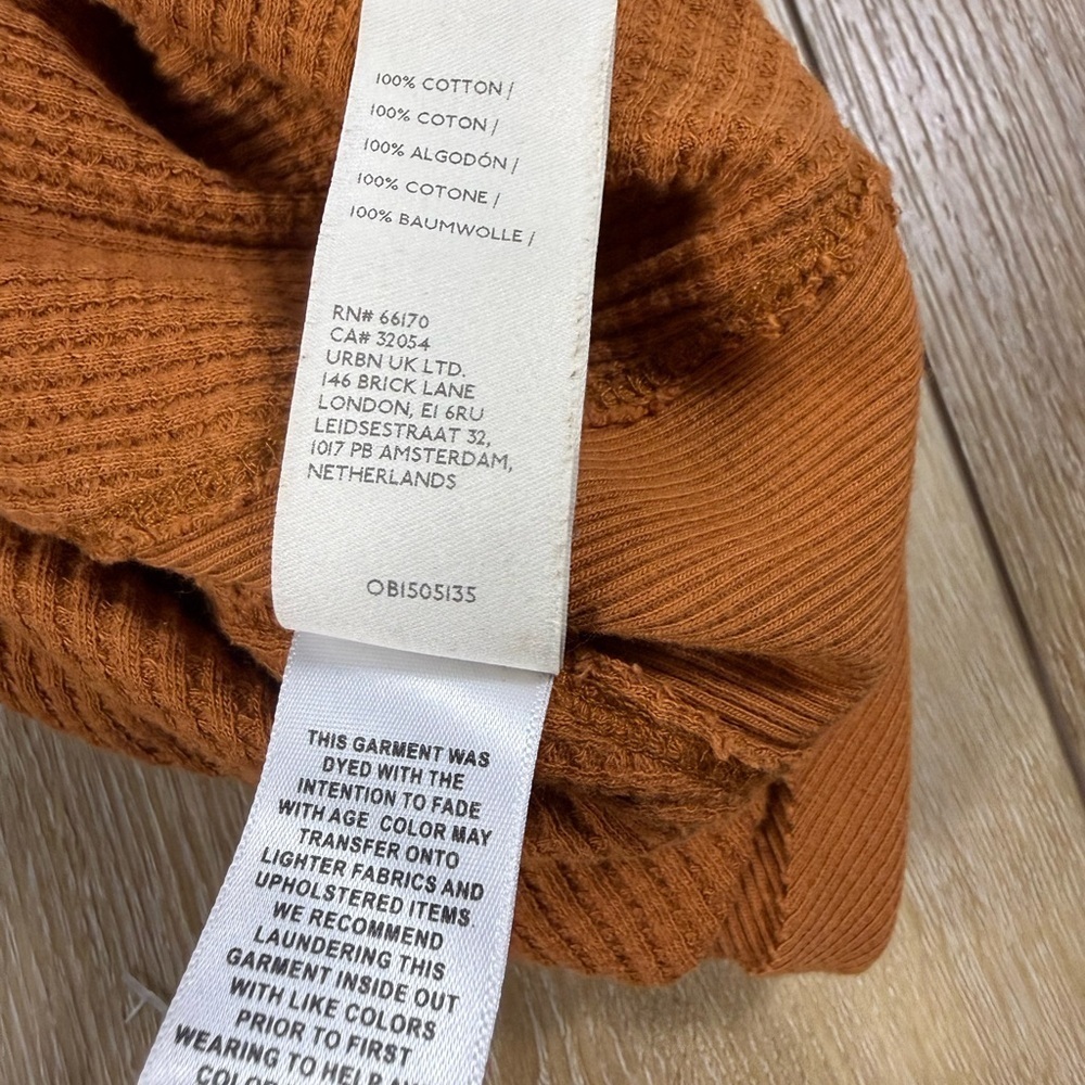 We the Free Free People Owen Thermal Women's Small - Picture 12 of 14